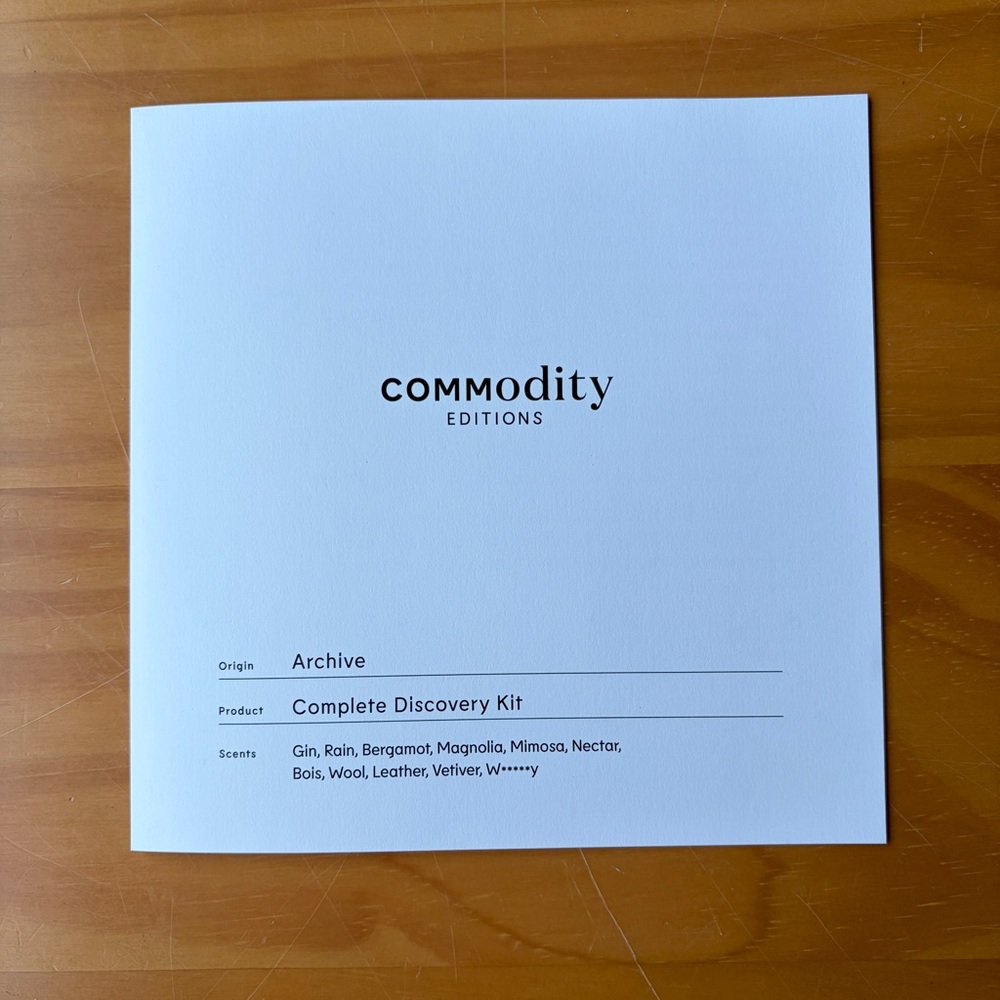 Commodity Editions Discovery Kit + Expressive Discovery kit *combo set* - Picture 3 of 15